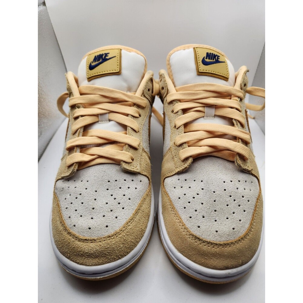 Nike Dunk Low LX Gold Suede Celestial Gold DV7411-200 Women's Size 8.5